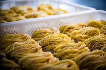 Lagerung der hausgemachten Pasta